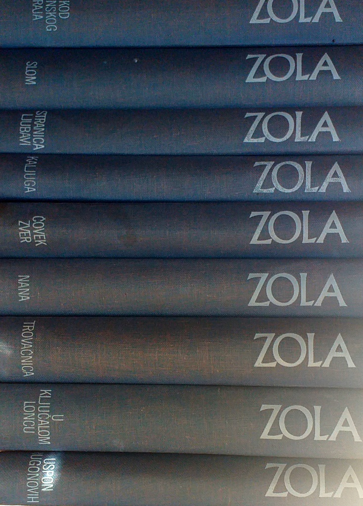 EMIL ZOLA: ODABRANA DJELA 1-9