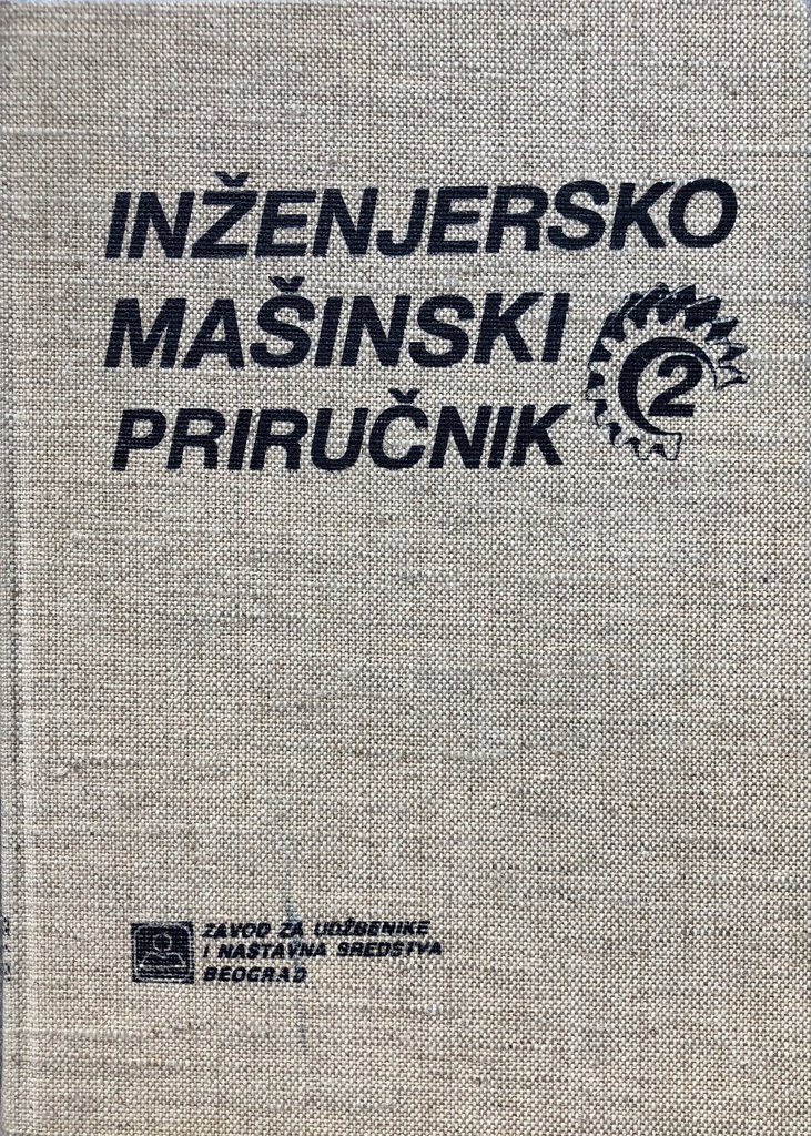 INŽENJERSKO MAŠINSKI PRIRUČNIK 2