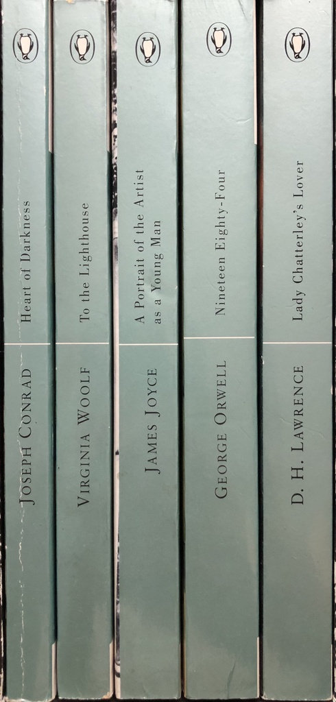 MILLENNIUM - HEART OF DARKNESS, TO THE LIGHTHOUSE, A PORTRAIT OF THE ARTIST AS A YOUNG MAN, NINETEEN EIGHTY-FOUR, LADY CHATTERLEY'S LOVER