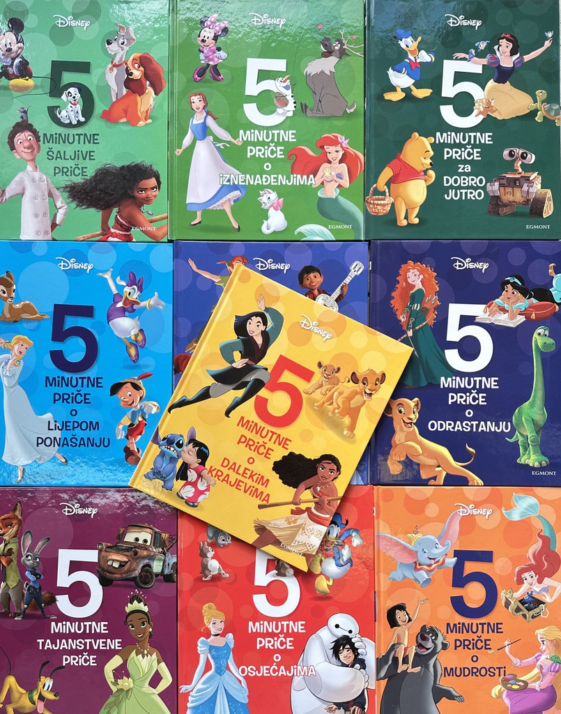 5 MINUTNE PRIČE 1-30 DISNEY KOMPLET