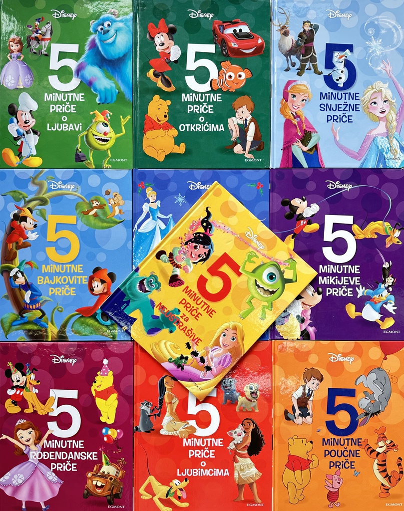 5 MINUTNE PRIČE 1-30 DISNEY KOMPLET