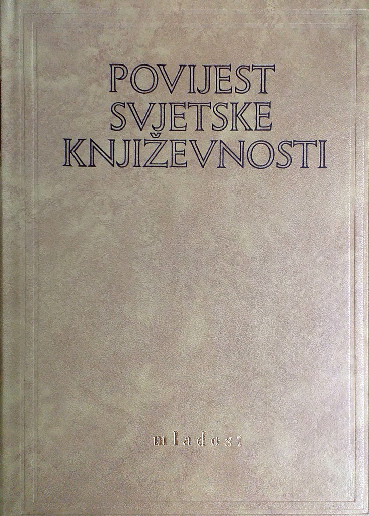 POVIJEST SVJETSKE KNJIŽEVNOSTI 1-7