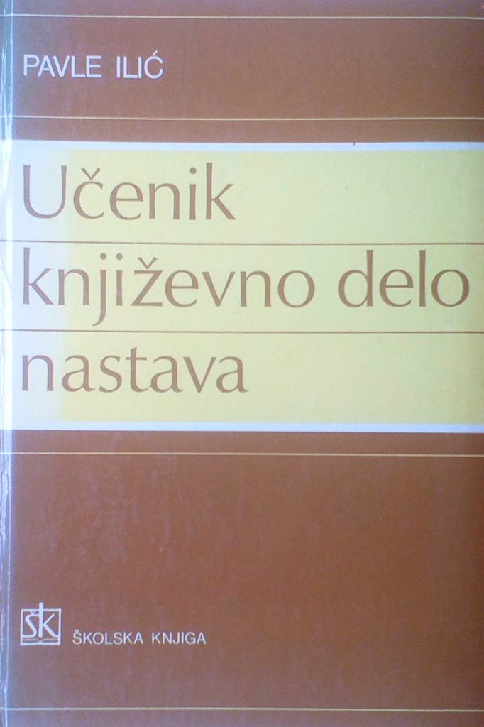 UČENIK, KNJIŽEVNO DELO, NASTAVA