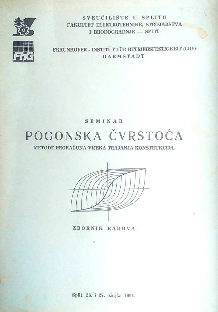 POGONSKA ČVRSTOĆA - ZBORNIK RADOVA