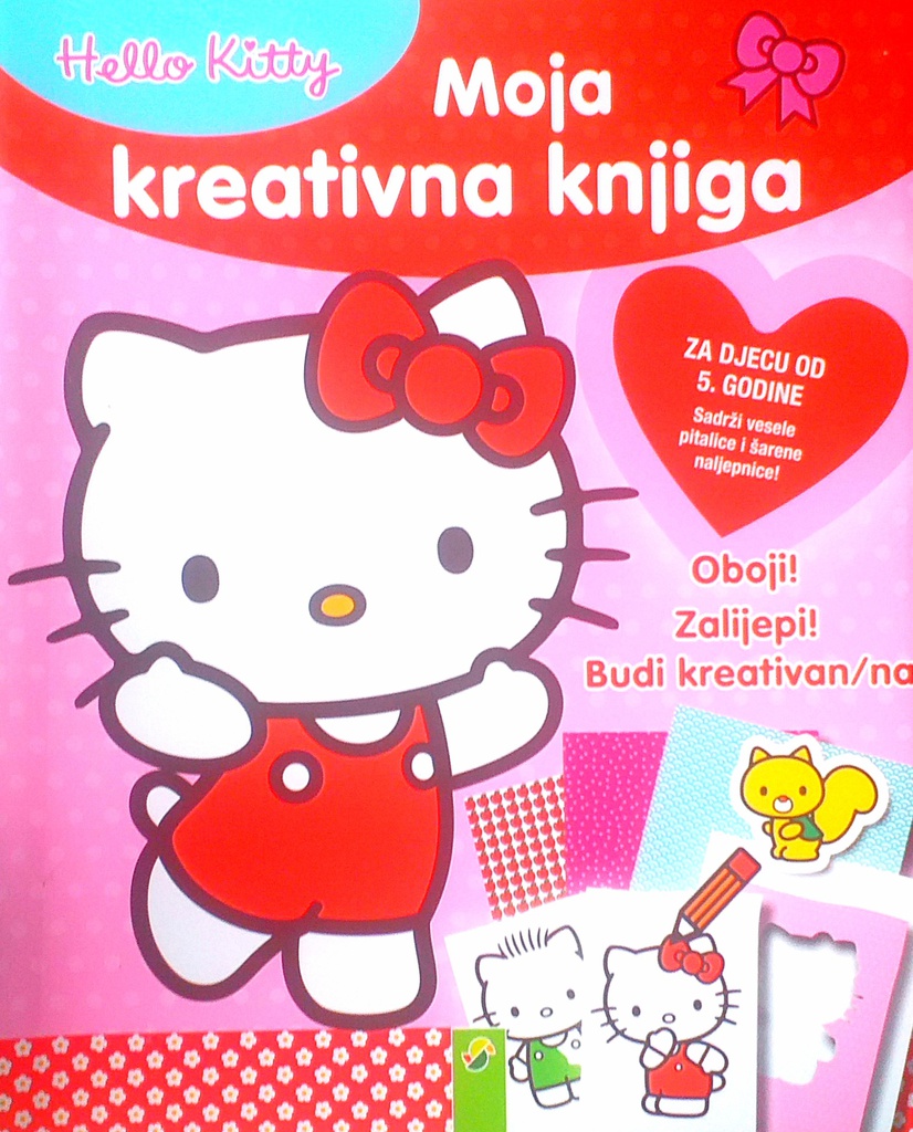 HELLO KITTY - MOJA KREATIVNA KNJIGA