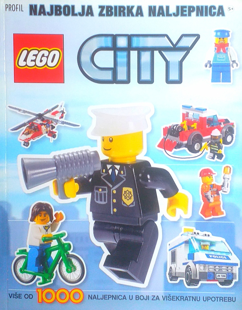 LEGO CITY - NAJBOLJA ZBIRKA NALJEPNICA