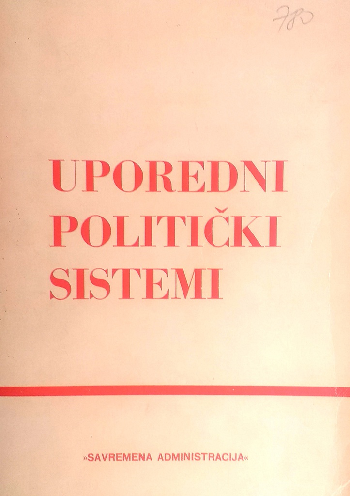 USPOREDNI POLITIČKI SISTEMI