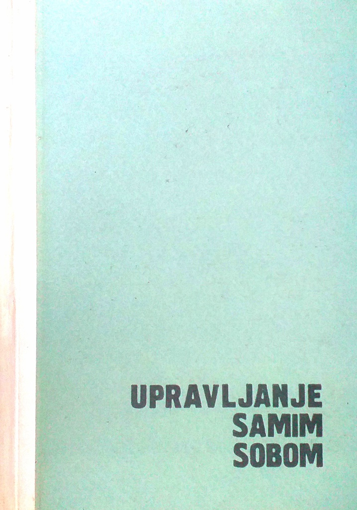 UPRAVLJANJE SAMIM SOBOM