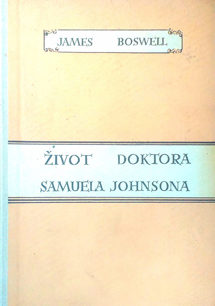 ŽIVOT DOKTORA SAMUELA JOHNSONA