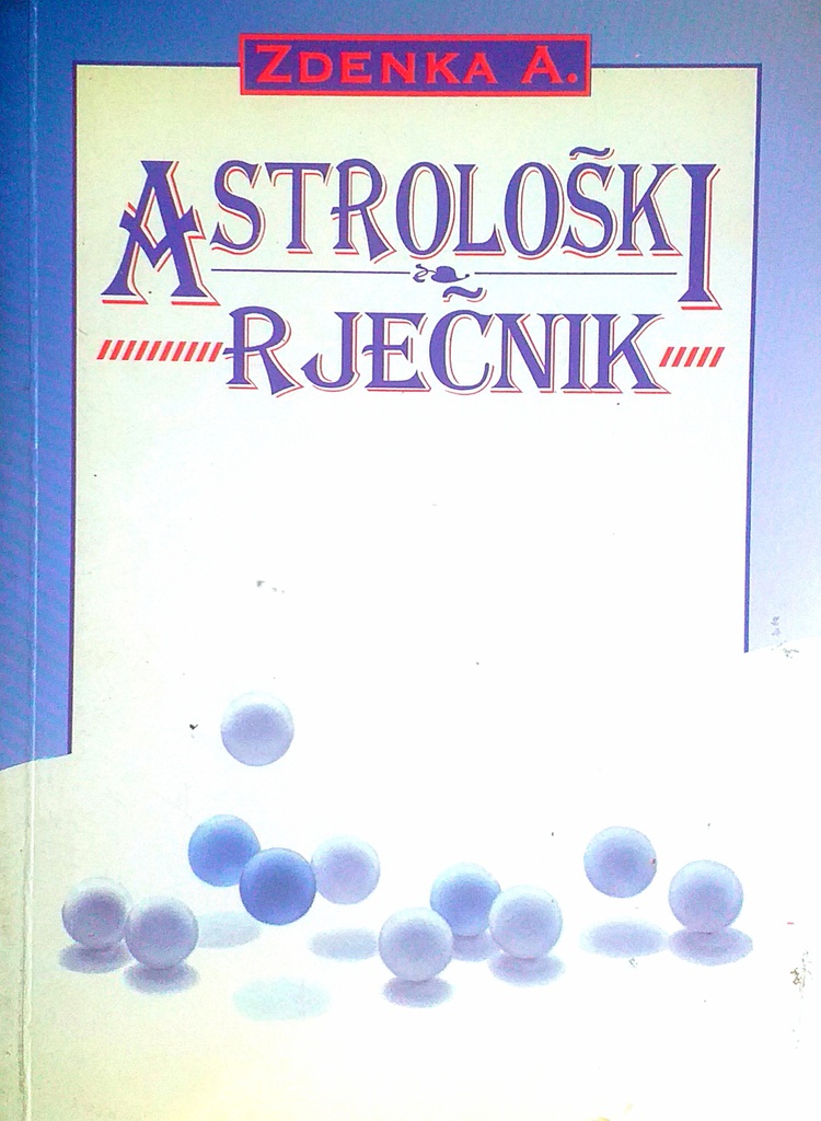 ASTROLOŠKI RJEČNIK