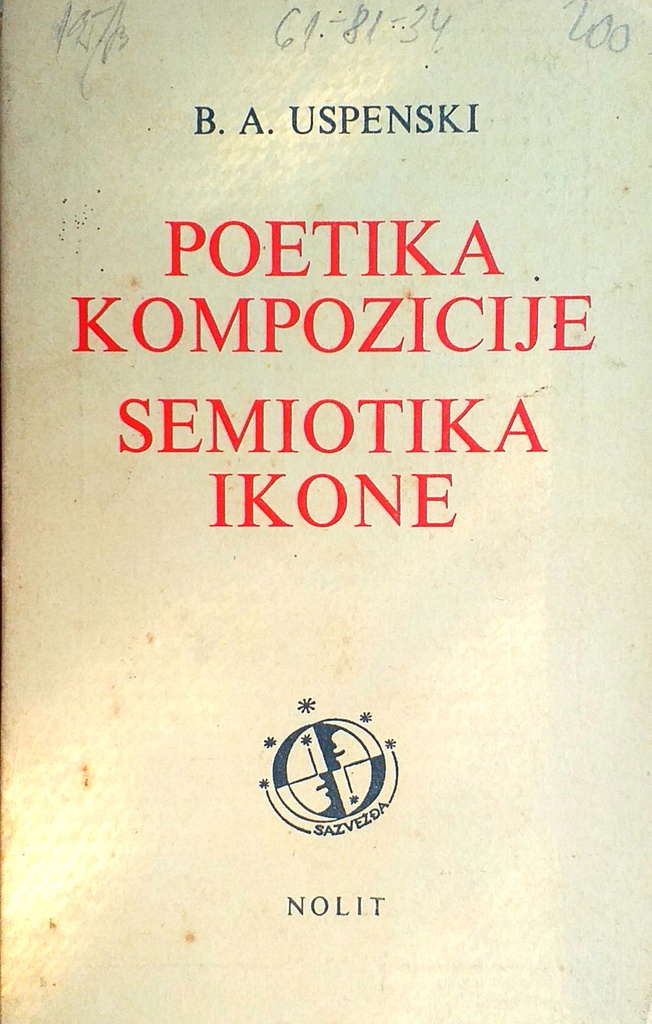 POETIKA KOMPOZICIJE - SEMIOTIKA IKONE