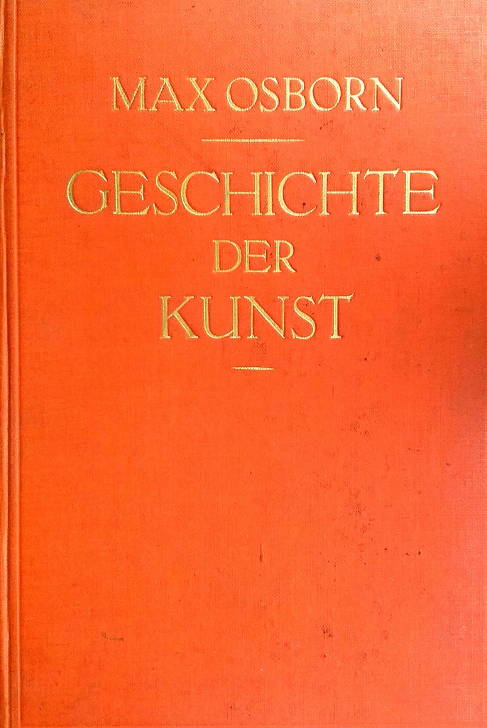 GESCHICHTE DER KUNST