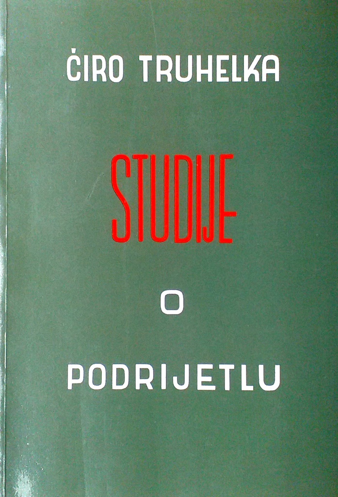 STUDIJE O PODRIJETLU