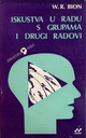 ISKUSTVA U RADU S GRUPAMA I DRUGI RADOVI