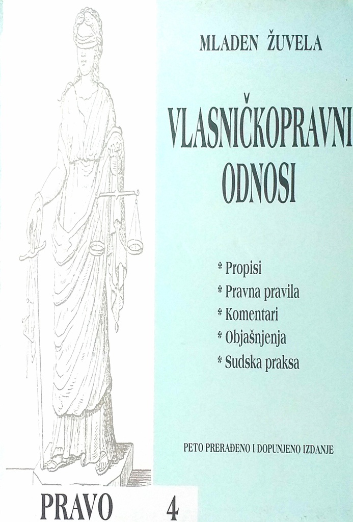 VLASNIČKOPRAVNI ODNOSI