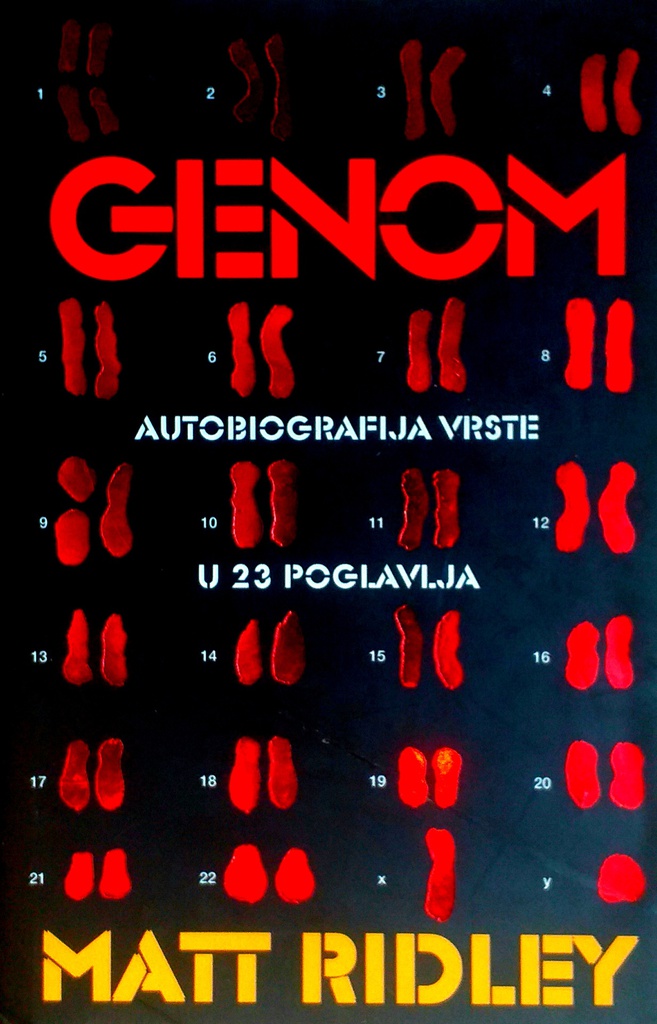 GENOM - AUTOBIOGRAFIJA VRSTE U 23 POGLAVLJA