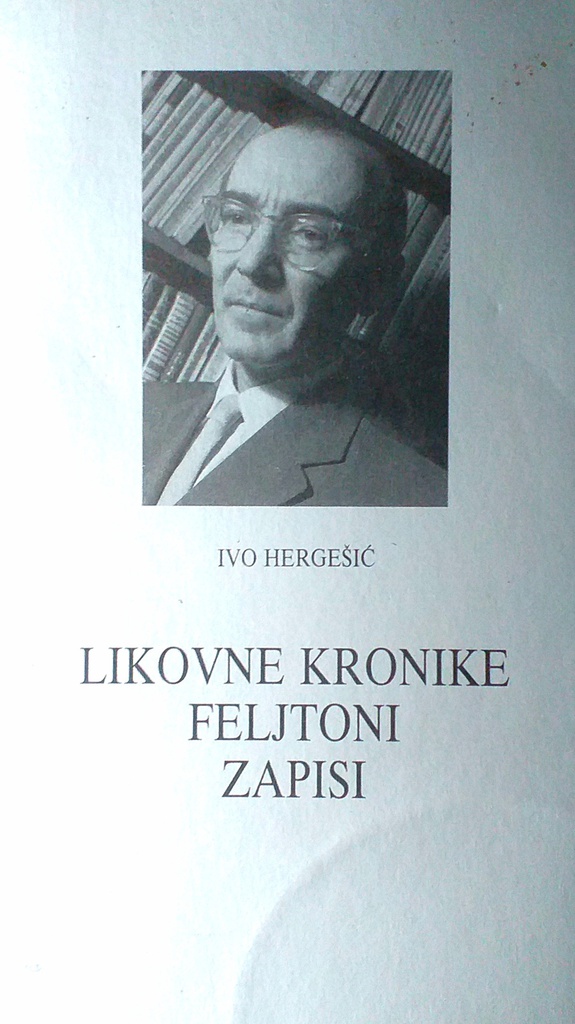 LIKOVNE KRONIKE, FELJTONI, ZAPISI