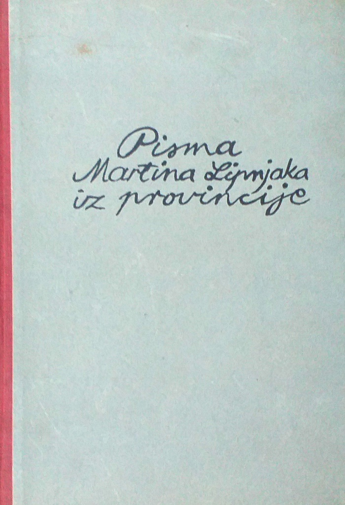 PISMA MARTINA LIPNJAKA IZ PROVINCIJE