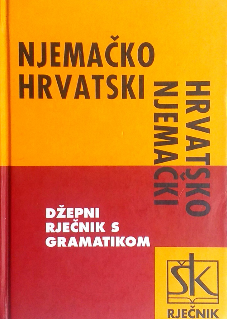 NJEMAČKO HRVATSKI DŽEPNI RJEČNIK S GRAMATIKOM