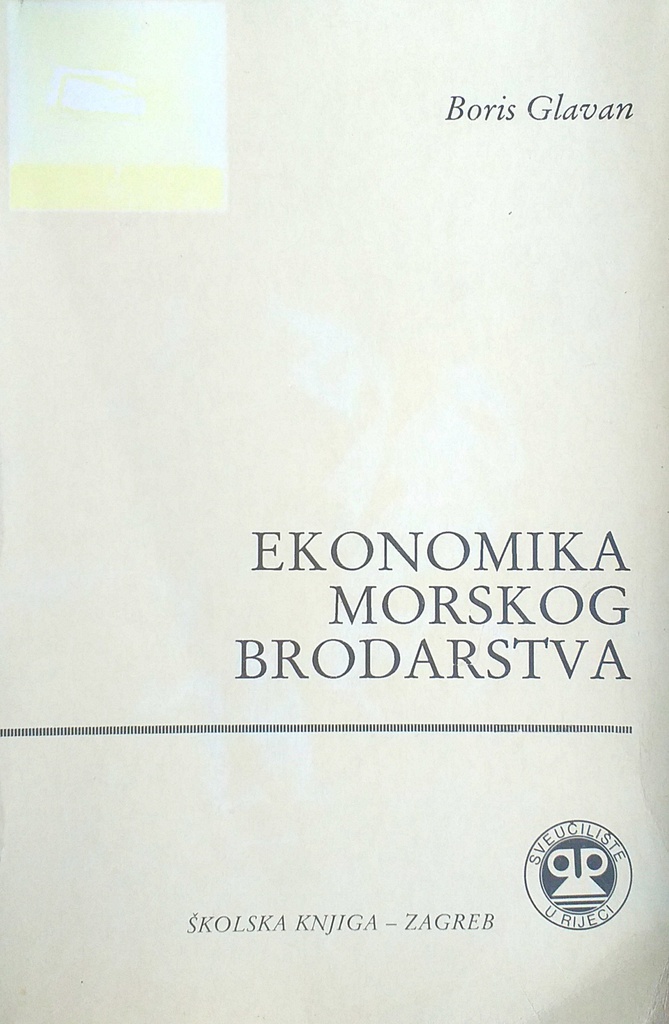 EKONOMIKA MORSKOG BRODARSTVA