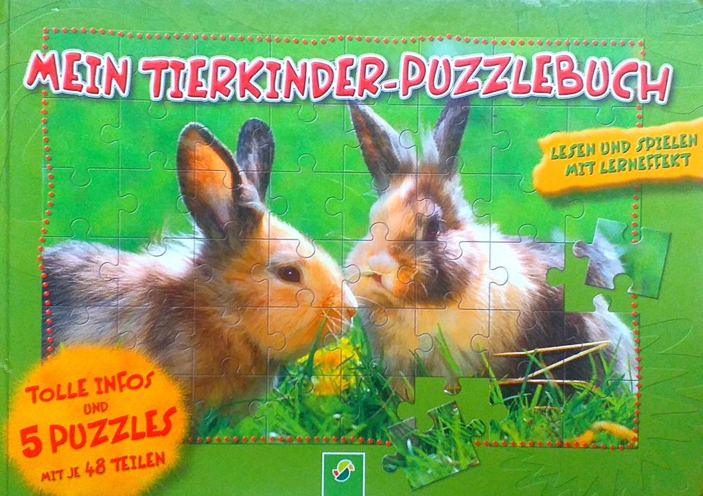 MEIN TIERKINDER-PUZZLEBUCH