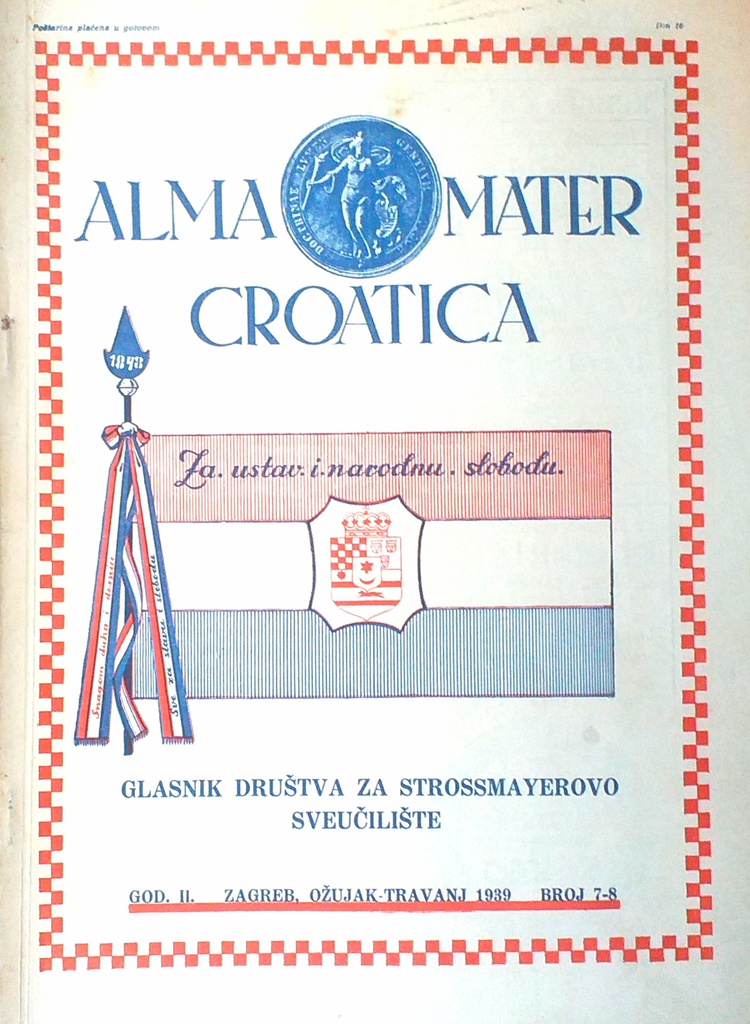 ALMA MATER CROATICA GOD II. BROJ 7-8