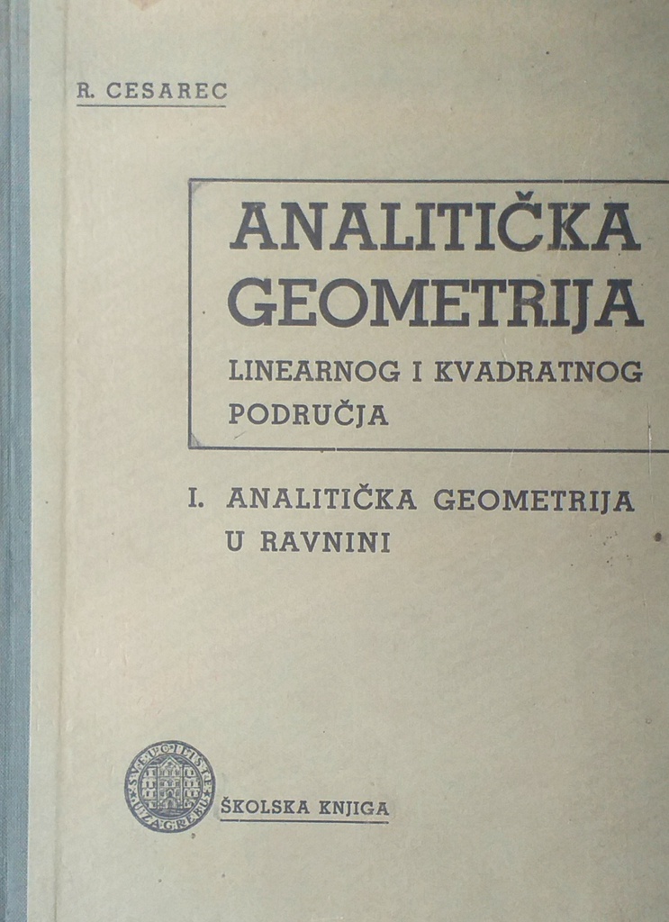 ANALITIČKA GEOMETRIJA