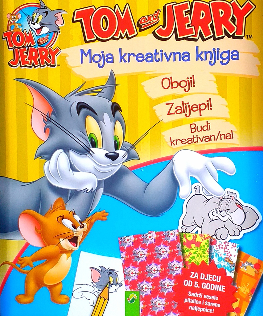 TOM AND JERRY - MOJA KREATIVNA KNJIGA