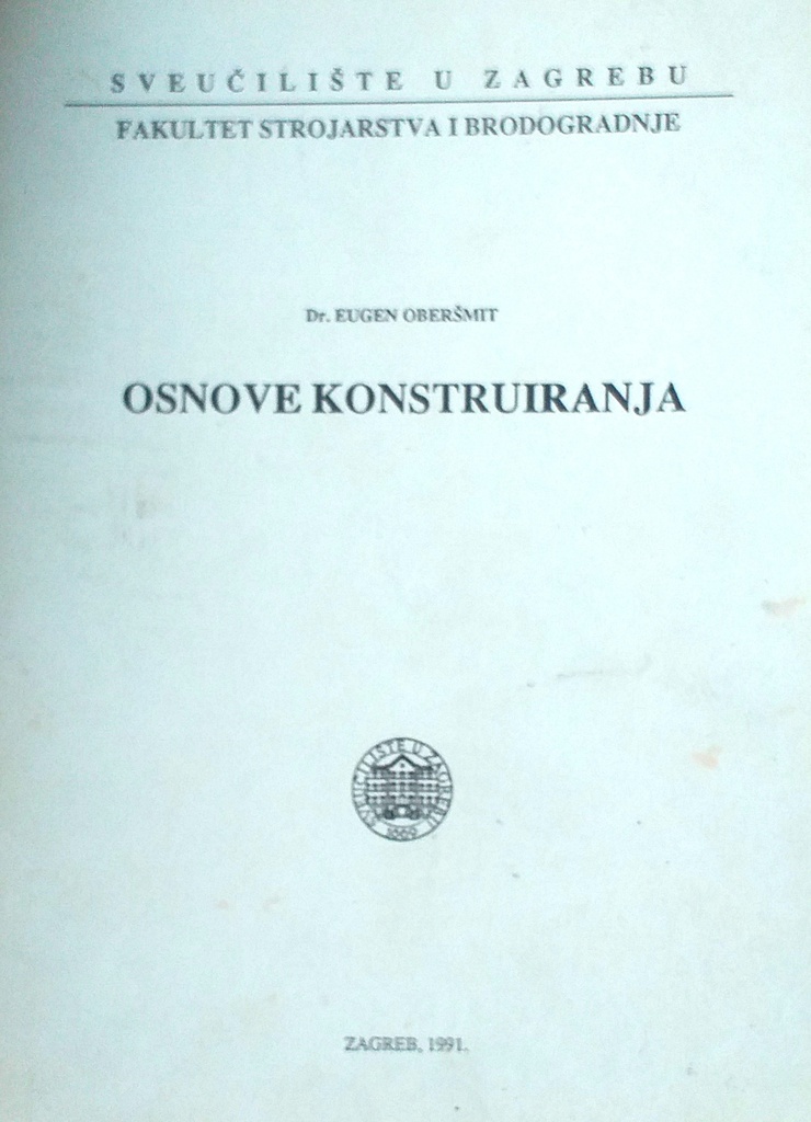 OSNOVE KONSTRUIRANJA