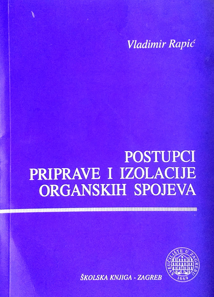 POSTUPCI PRIPRAVE I IZOLACIJE ORGANSKIH SPOJEVA