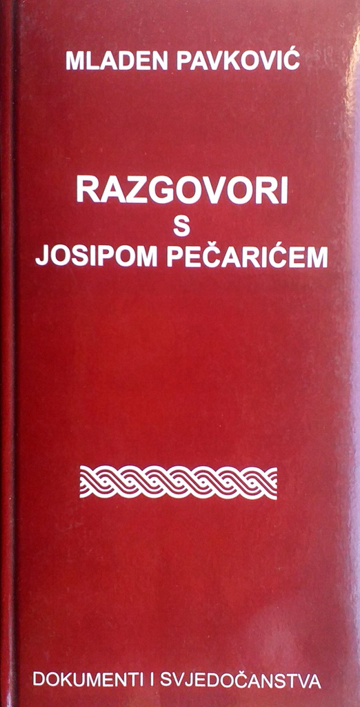 RAZGOVORI S JOSIPOM PEČARIĆEM