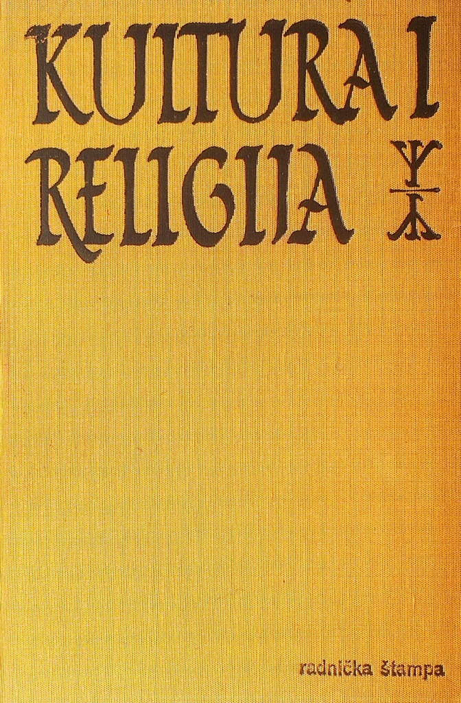 KULTURA I RELIGIJA