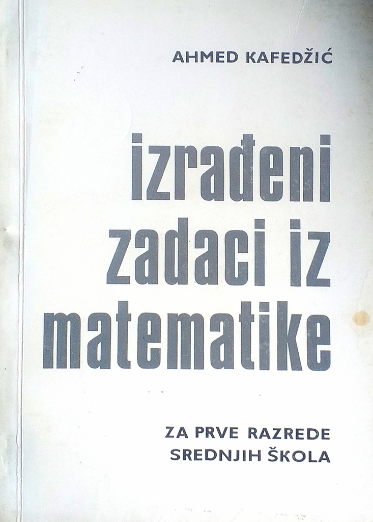 IZRAĐENI ZADACI IZ MATEMATIKE