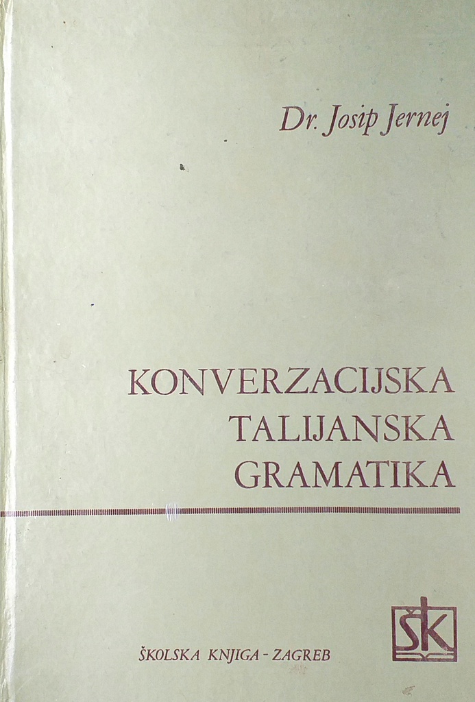 KONVERZACIJSKA TALIJANSKA GRAMATIKA