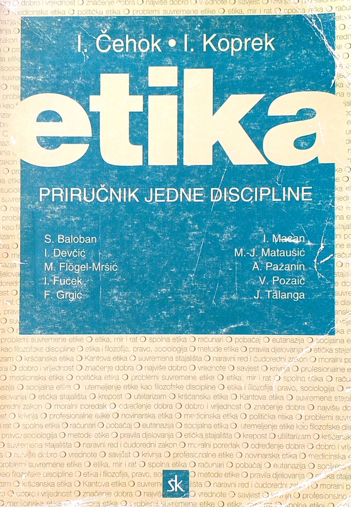 ETIKA - PRIRUČNIK JEDINSTVENE DISCIPLINE