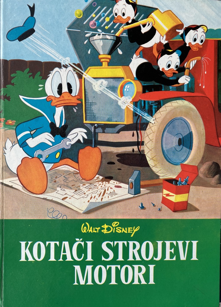 KOTAČI STROJEVI MOTORI - WALT DISNEY