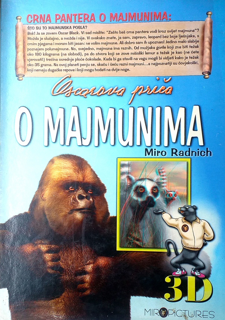 OSCAROVA PRIČA O MAJMUNIMA