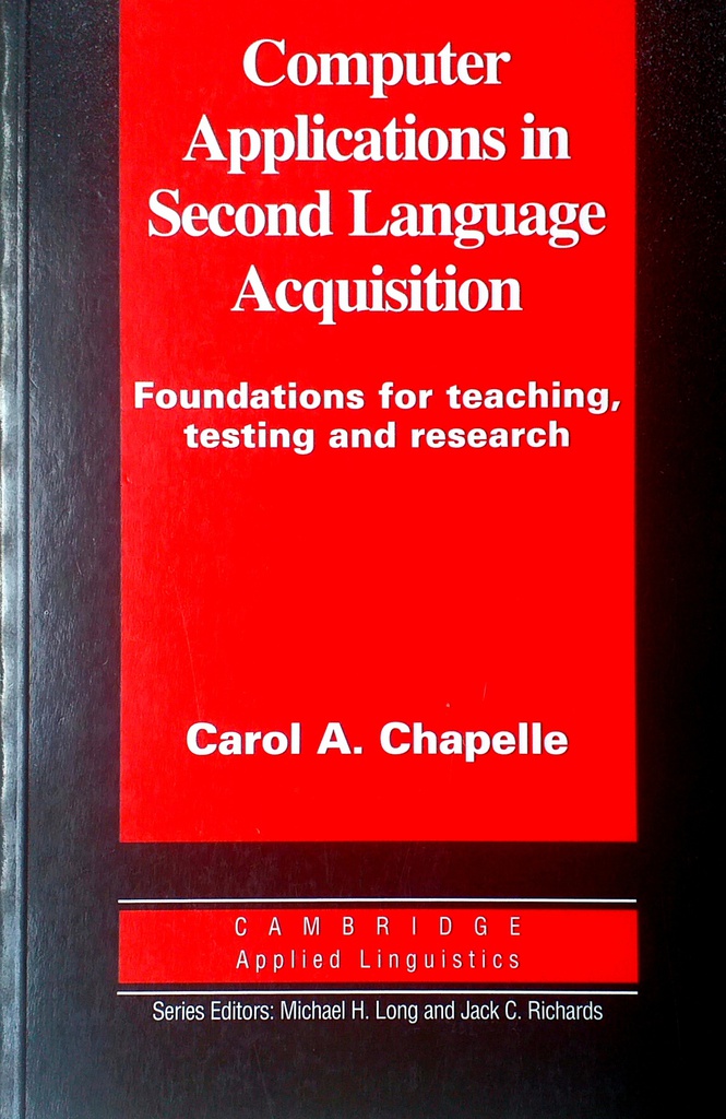 COMPUTER APPLICATIONS IN SECOND LANGUAGE ACQUISITION