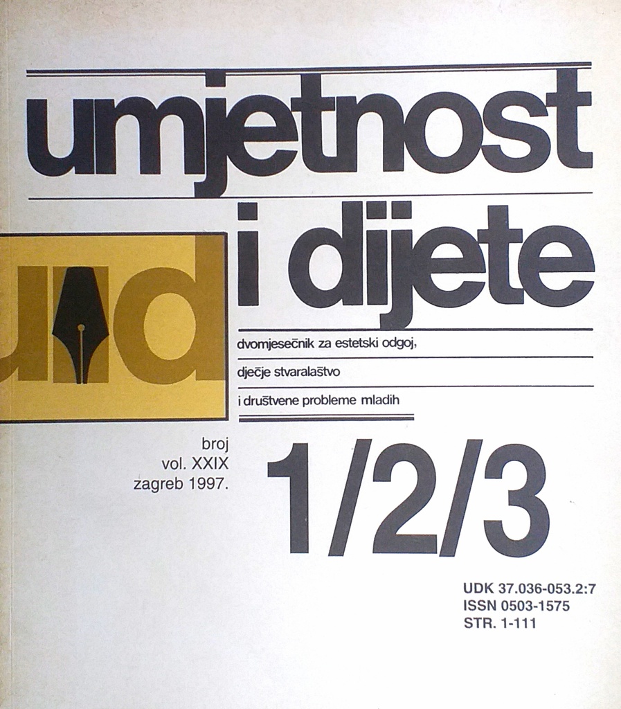 UMJETNOST I DIJETE 1/2/3