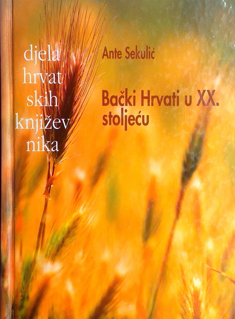 BAČKI HRVATI U XX. STOLJEĆU