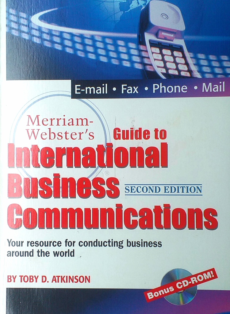 MERRIAM-WEBSTER'S GUIDE TO INTERNATIONAL BUSINESS COMMUNICATIONS