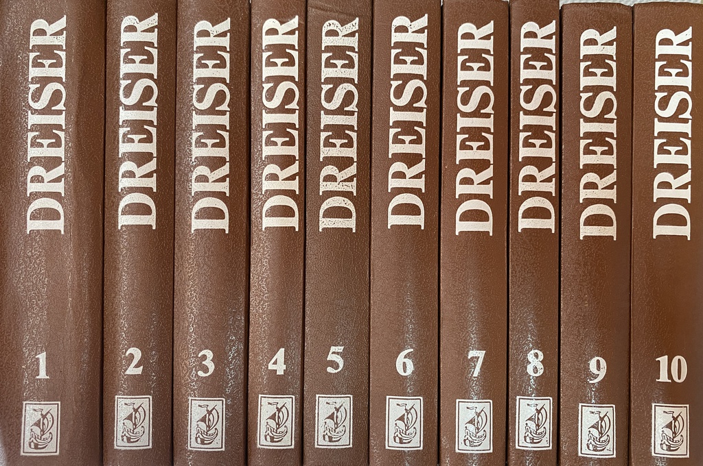 THEODORE DREISER ODABRANA DJELA KOMPLET 1-10