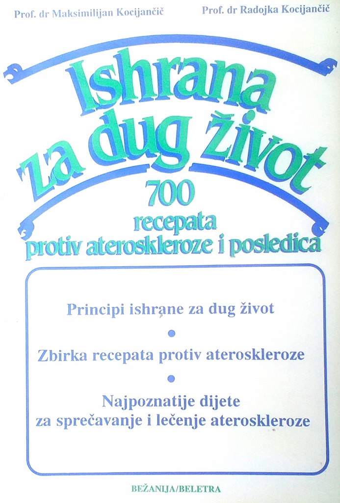 ISHRANA ZA DUG ŽIVOT