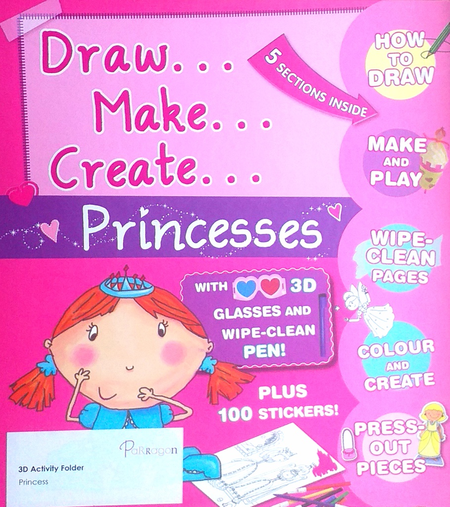 DRAW... MAKE... CREATE... PRINCESSES