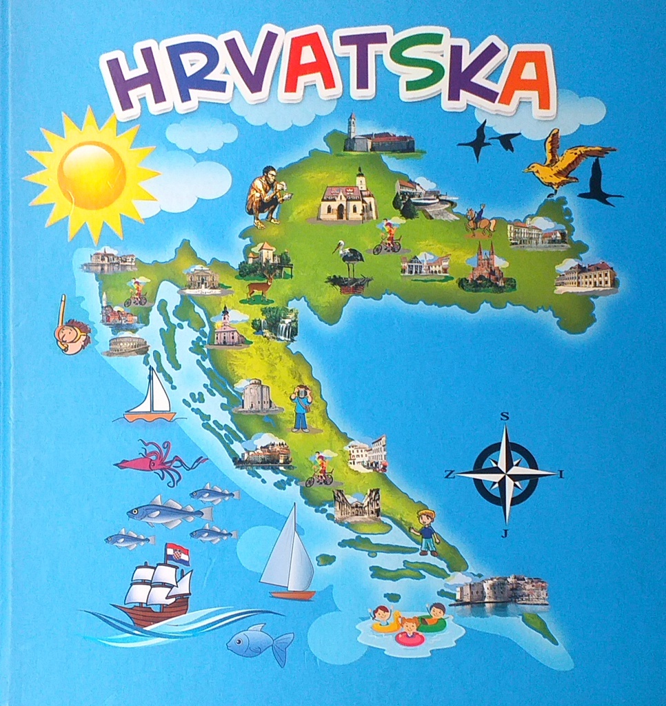 HRVATSKA VESELI ZEMLJOPIS