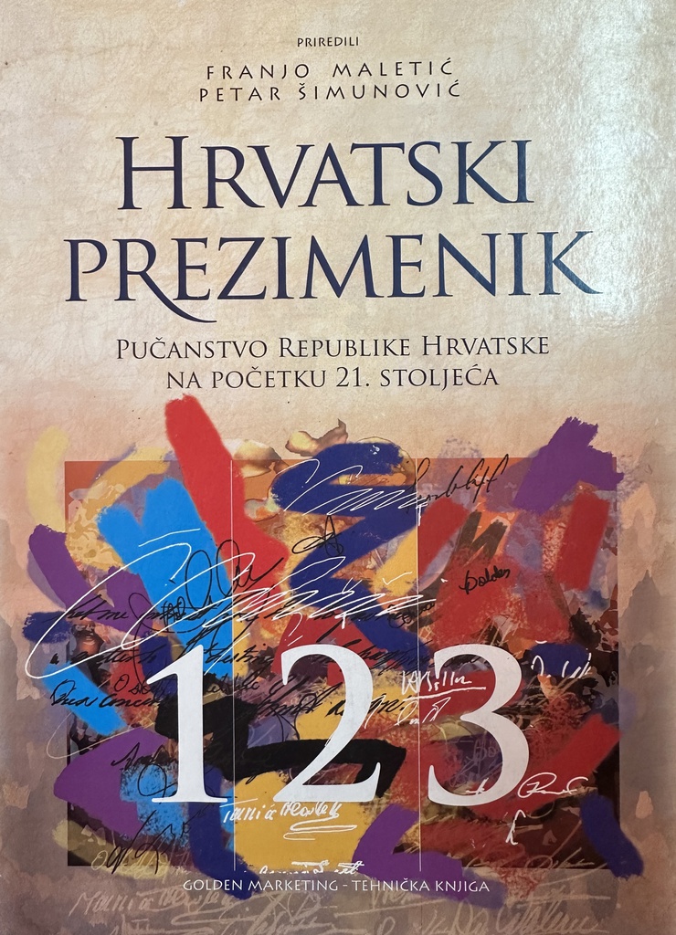 HRVATSKI PREZIMENIK 1-3 KOMPLET