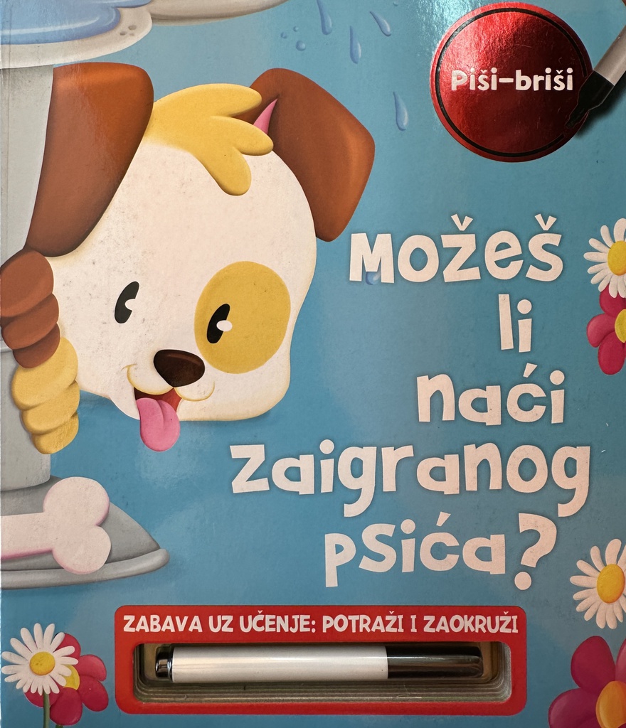 MOŽEŠ LI NAĆI ZAIGRANOG PSIĆA