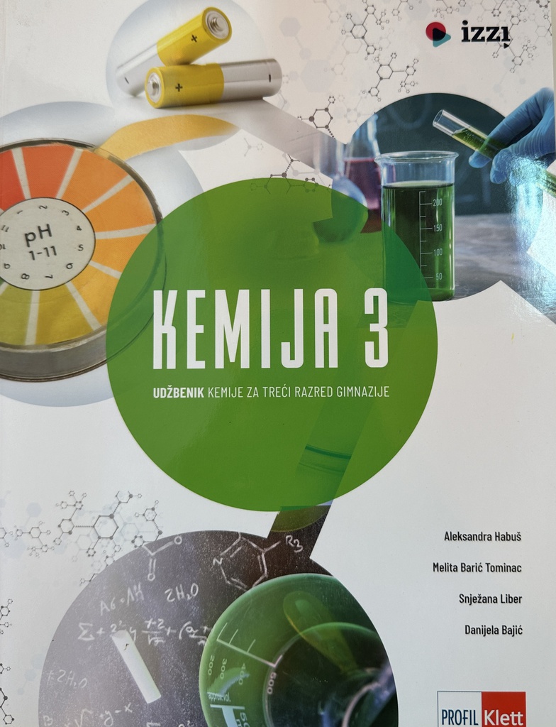 KEMIJA 3 - UDŽBENIK ZA TREĆI RAZRED GIMNAZIJE