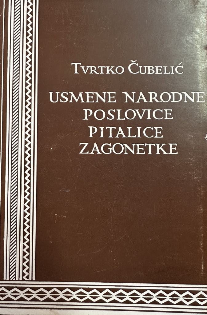 USMENE NARODNE POSLOVICE PITALICE ZAGONETKE