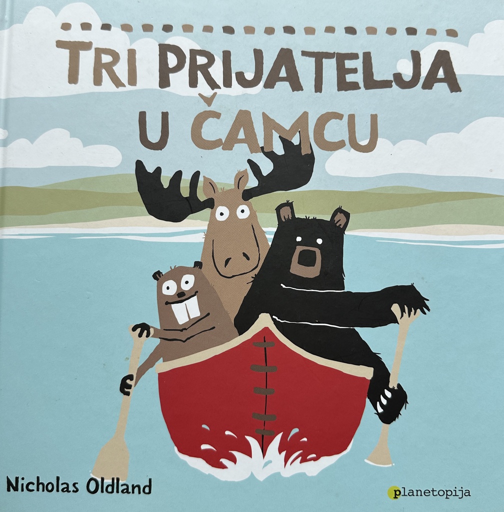 TRI PRIJATELJA U ČAMCU